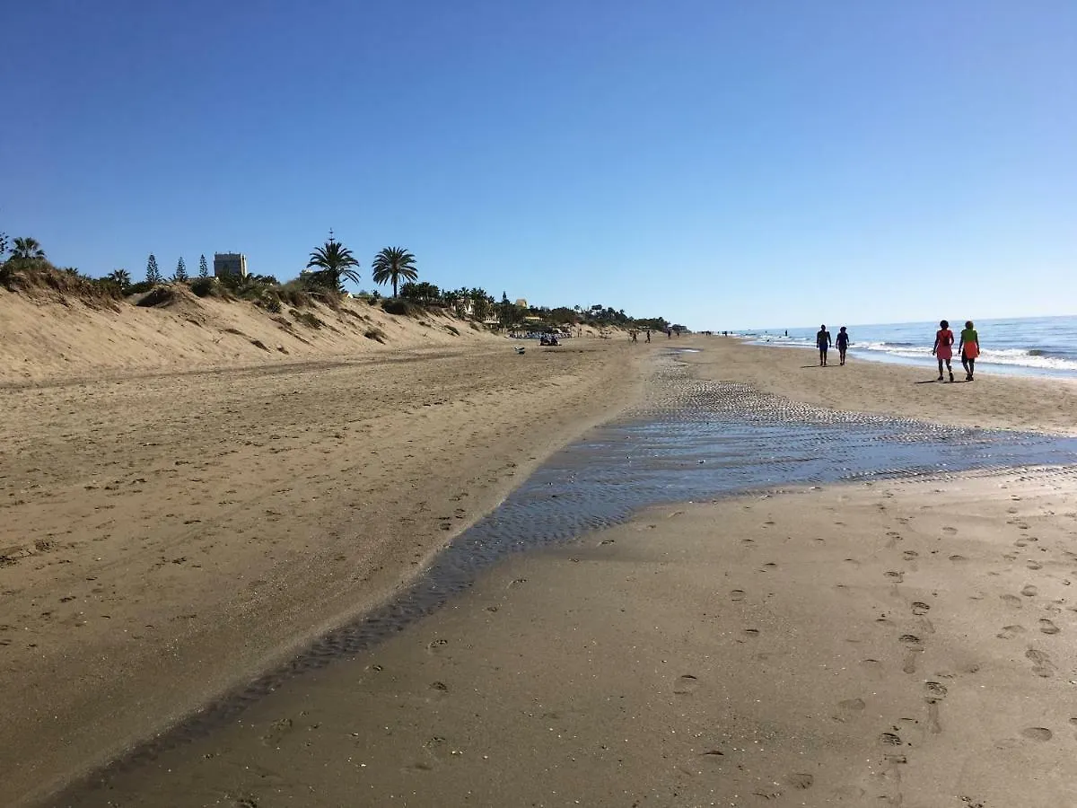 Estudio Primera Linea 50 Mtrs Playa. Fibra 600Mb Marbella Apartment